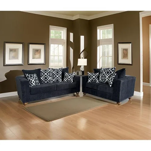 S305 Graphite Sofa and Loveseat