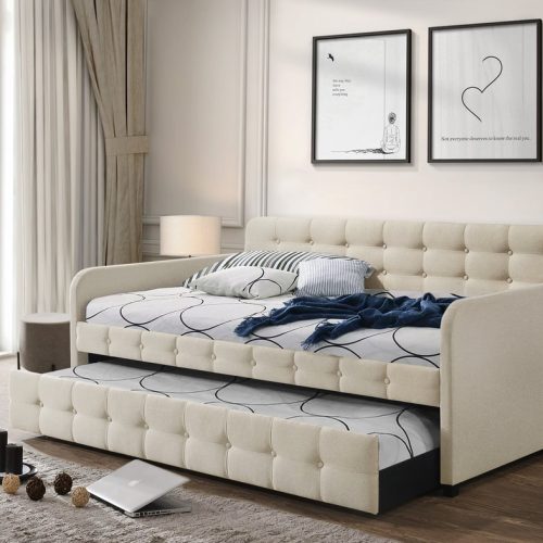 Chase Beige - Daybed with Trundle