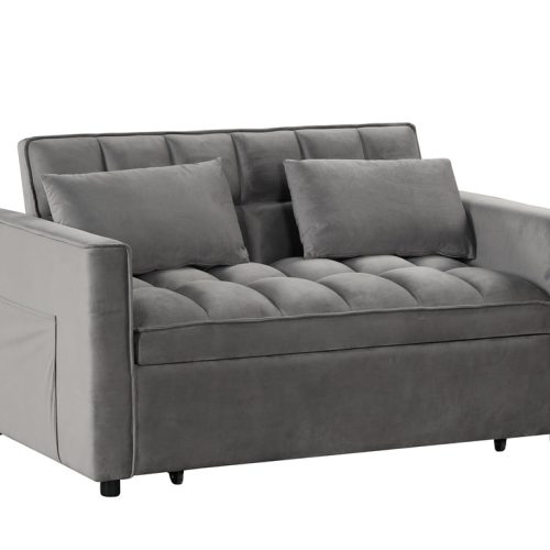 Relax Gray Sleeper Sofa (ET 10/23)